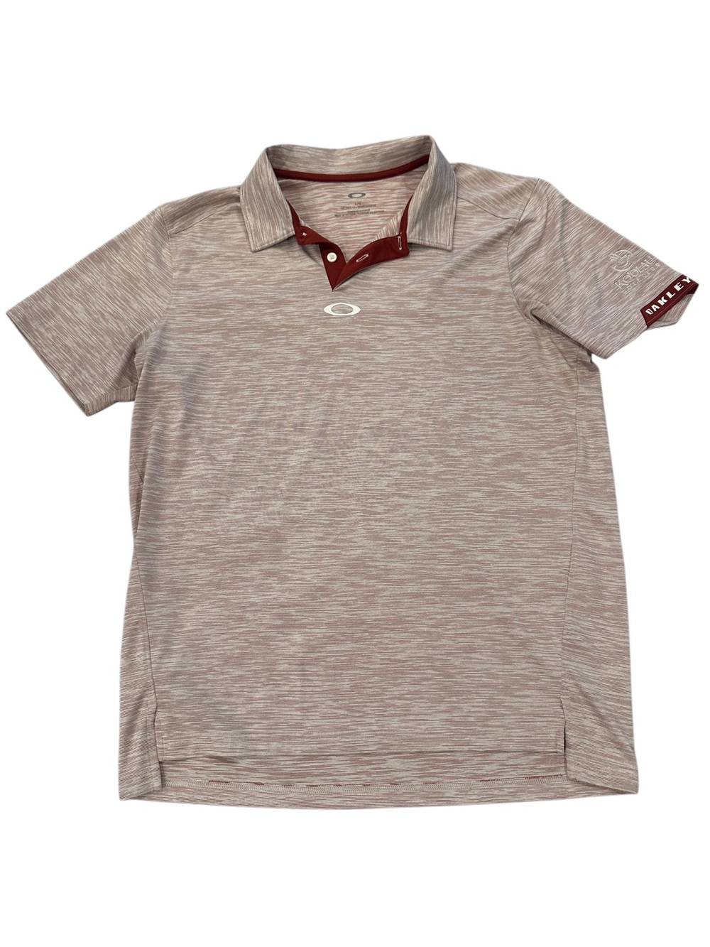 Oakley Men's Heathered Maroon Polo Shirt
